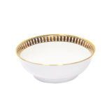 Plumes Porcelain Salad Bowl