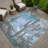 Machine Washable Indoor/Outdoor Braegger ACN2337 Botanical Rug-216596148