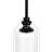 Single Pendant Kitchen Island Pendant Lighting with Dual Glass Shade