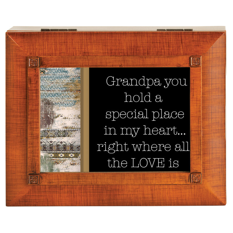 Boîte à bijoux «Grandpa You Hold a Special»
