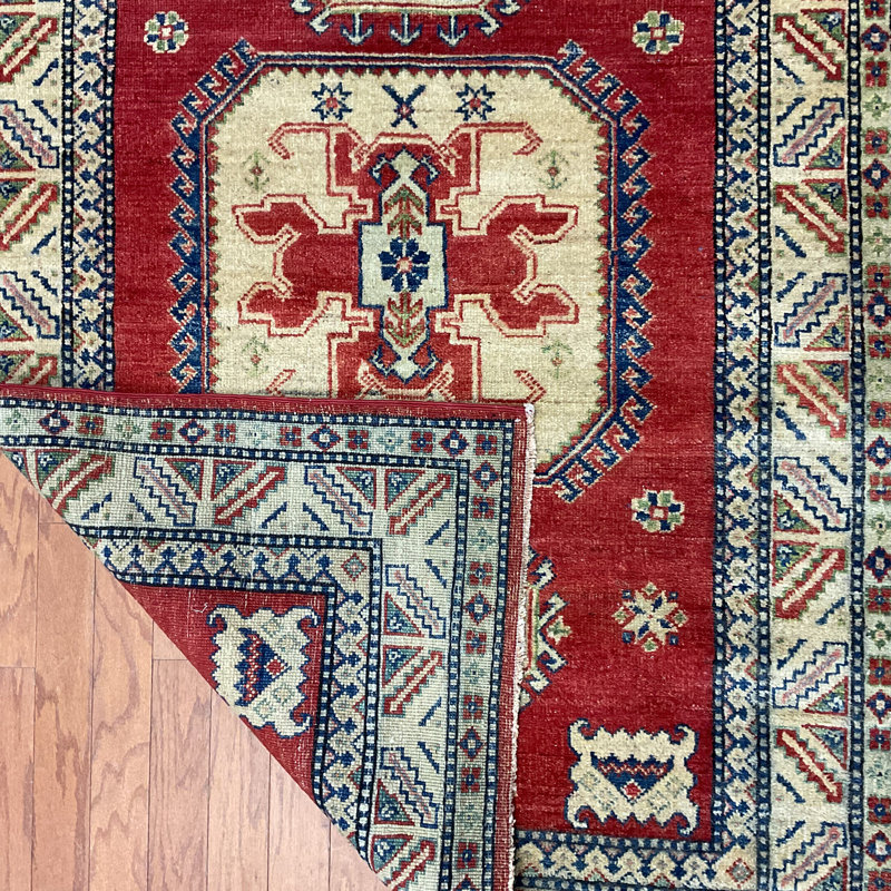  Tapis en laine fait à la main Kazak