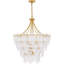 Luminaire suspendu feuille 7 lumières Lilestone-978974147