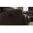 6-Piece Leather Power Sectional with Top-Grain Upholstery & Console
