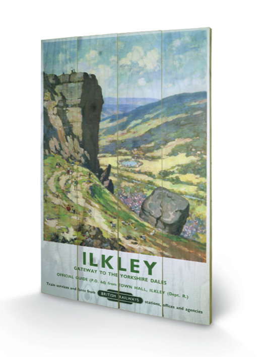 Ilkley 2 - Print, 59cm H x 40cm W, No Mount, Wood
