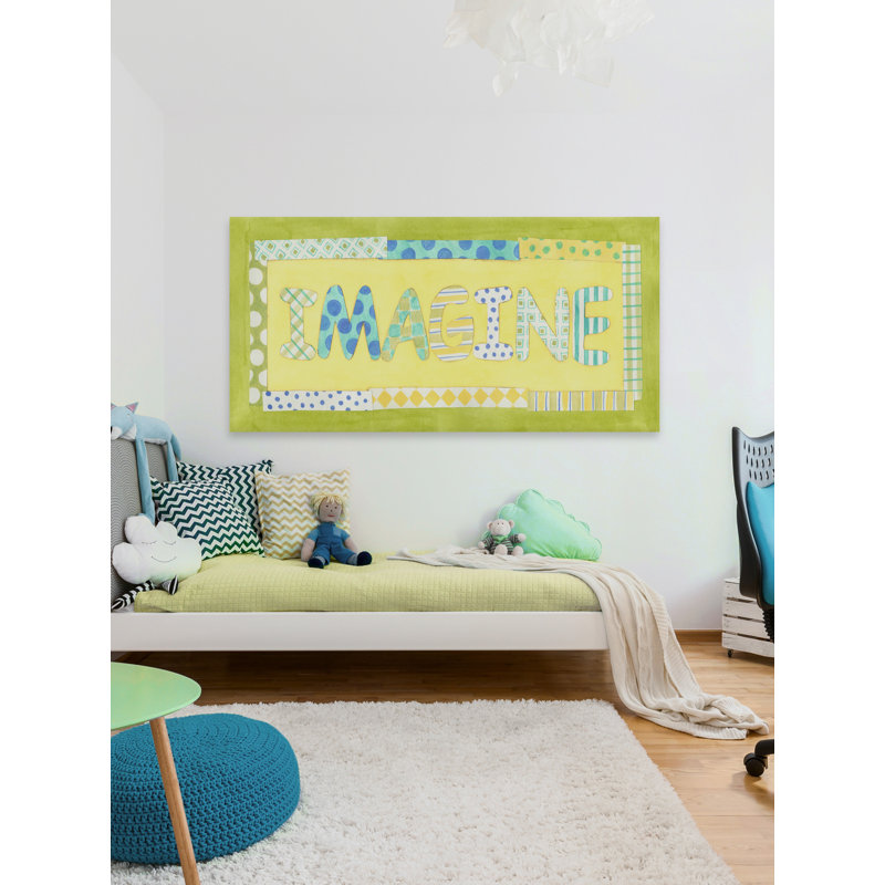 Impression sur toile tendue Pennell Imagine II, H 12 po x l 24 po x P 1,5 po