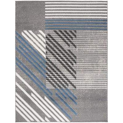 Pyramid Performance Striped Rug