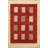 One-of-a-Kind 6' X 7'7" New Age Wool Area Rug in Red