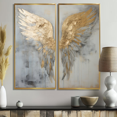 Dicha - Fantasy Wings Angel, art mural