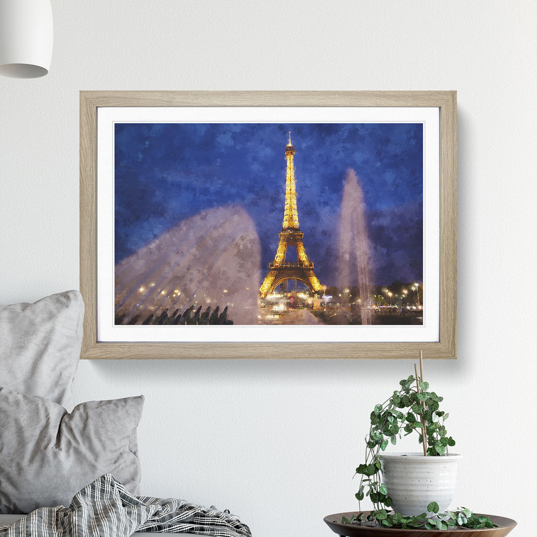 Eiffel Tower Vol.6 - Picture Frame Graphic Art