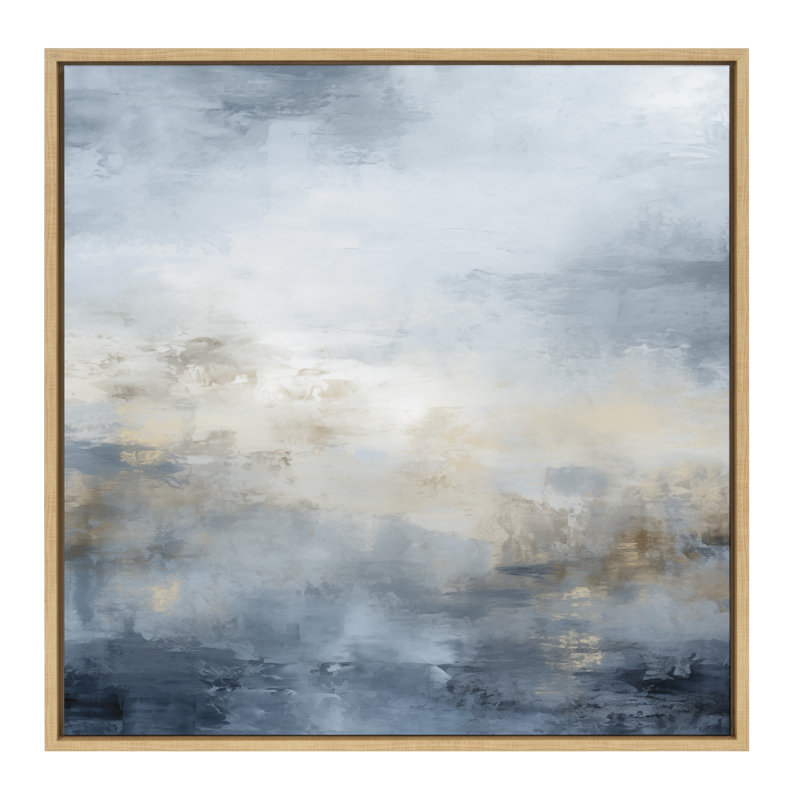 Art abstrait sur toile, paysage abstrait