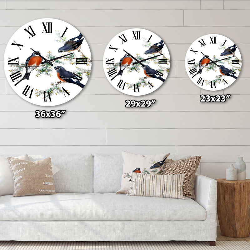 Horloge murale Vinage, Surdimensionné