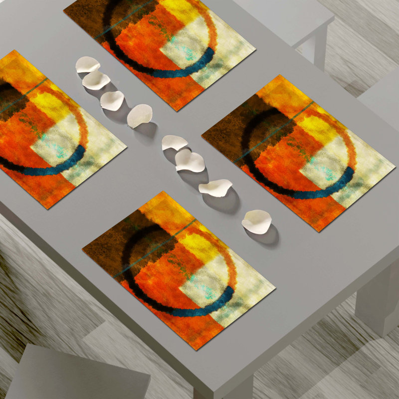 Polyester Abstract Placemat