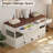 Genese Wood Furniture Style Crate with 2 Doors