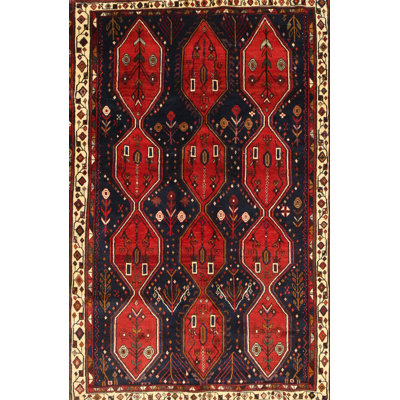 Tapis rouge / noir Southwestern