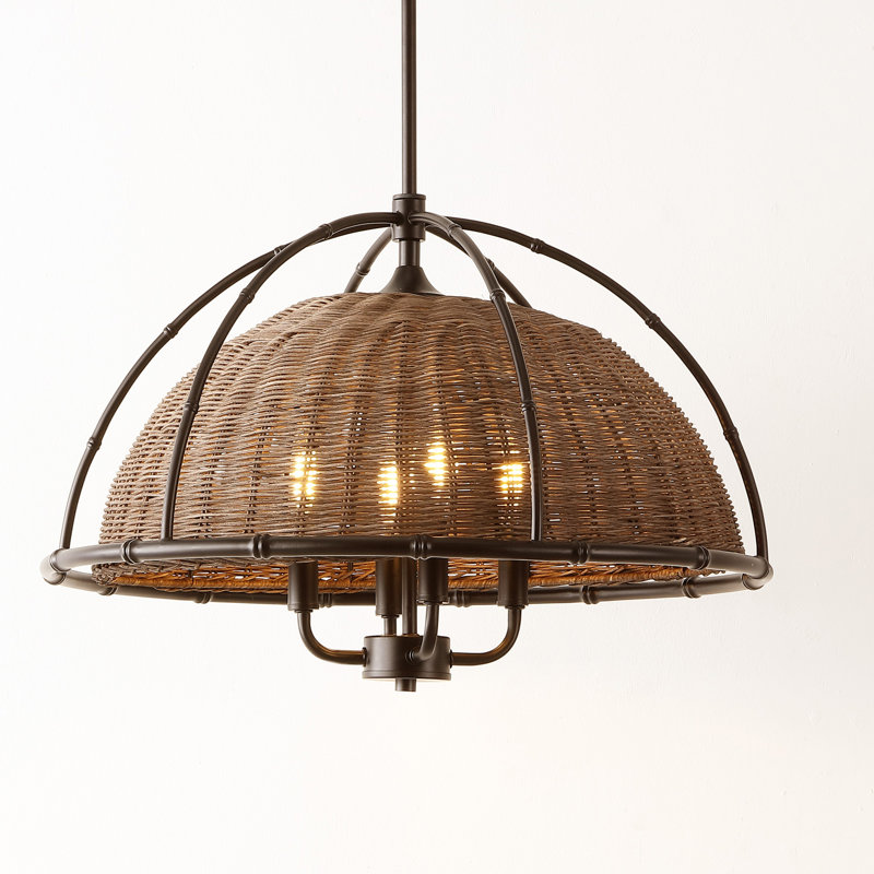 Arauz 4 - Light Black/Brown Unique/Statement Pendant