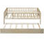 Lit de jour simple avec lit gigogne et barrières de sécurité en bois naturel et durable-1683555775-1683555714