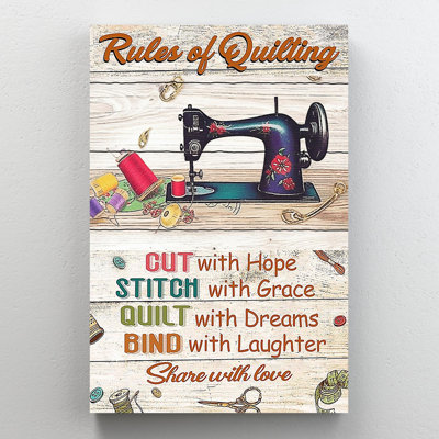 " Rules Of Quilting "