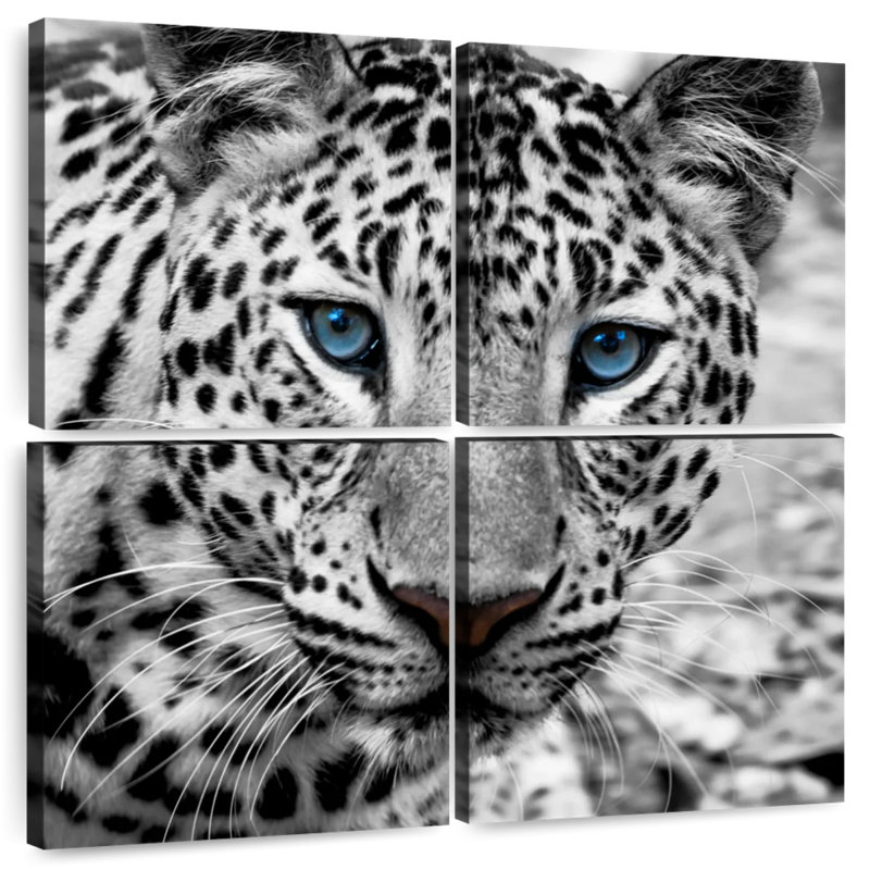 Leopard Brampt, H 74 po x l 74 po