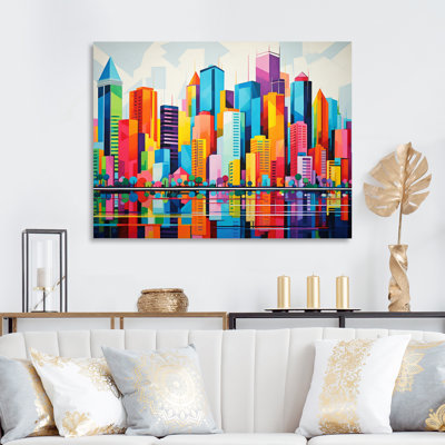 " Pop Miami Cityscape II "