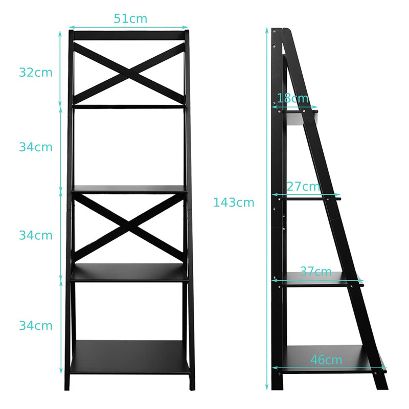 Derion 51 cm W Shelving Unit