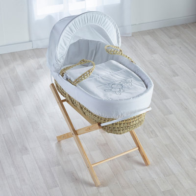 Moses Basket with Bedding with Mattress