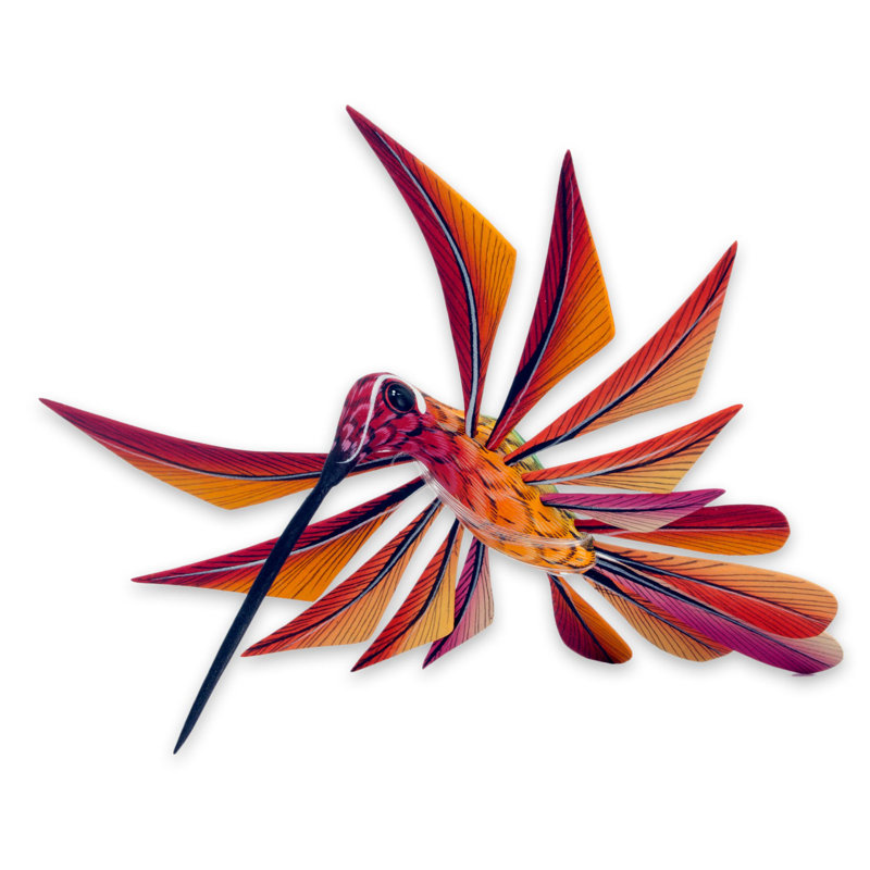Décoratif décoratif fabriqué à la main hummingbird Juozaityte