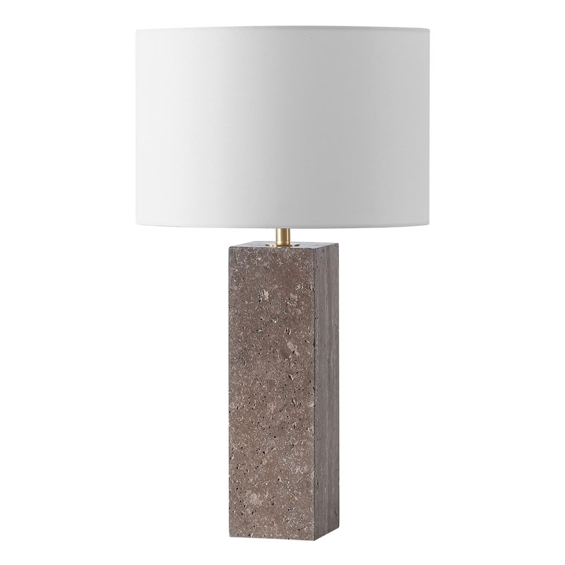 Lampe de table en travertin Vivas