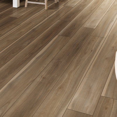 Woodbay Granville Maple 7 in. x 48 in. 5mm 20mil Waterproof Rigid Core Luxury Vinyl Plank Flooring