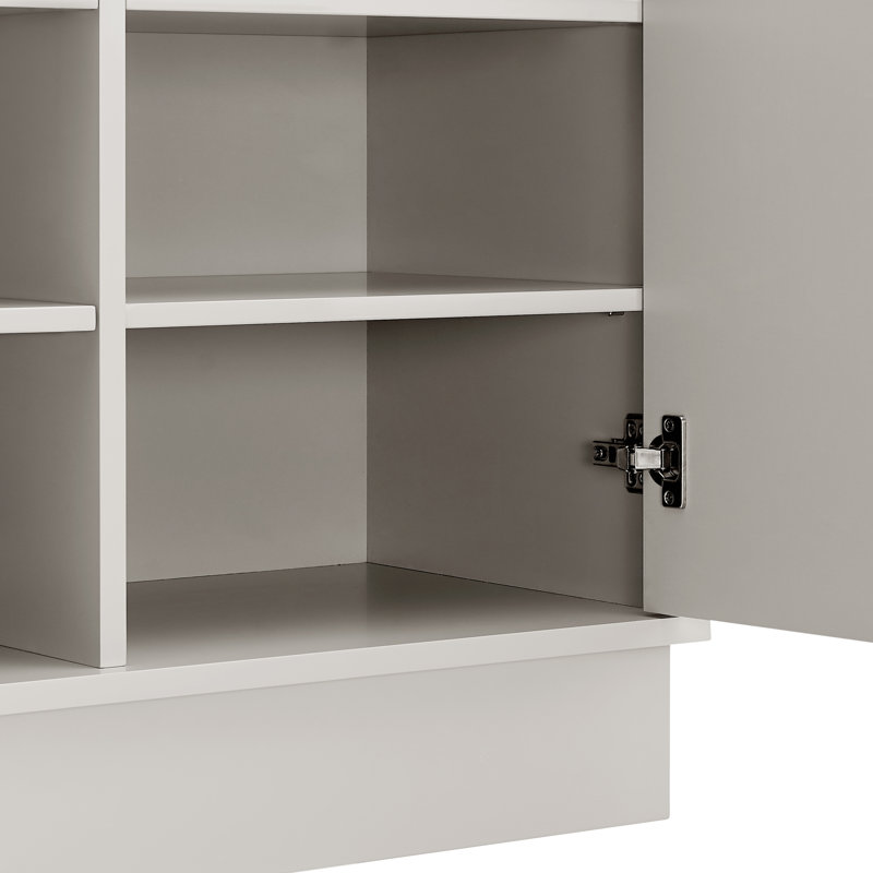 Armoire 35 "Carson, Gris chaleureux