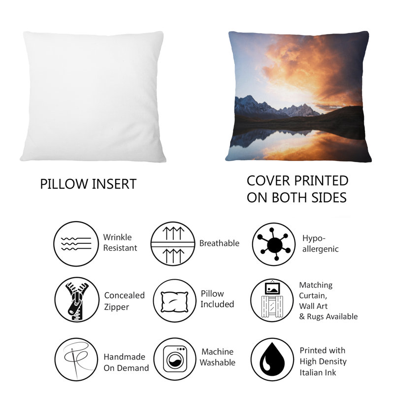 Coussin décoratif Sunset Lake