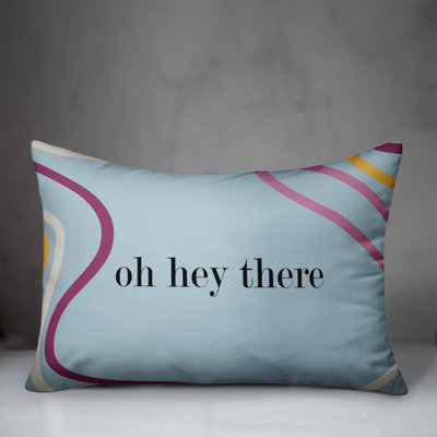 Striped Reversible Throw Pillow