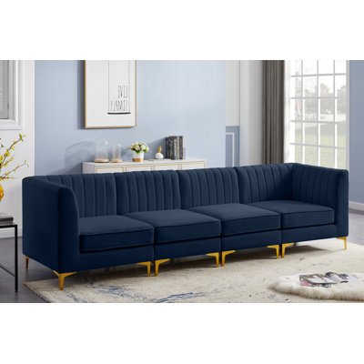 Enson 116.5'' Velvet Sofa