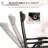 Zero Gravity Rocking Chair Outdoor Brown, Foldable Reclining With Pillow & Cup/phone Holder - Steel, Breathable Fabric, Bungee Suspended Relaxing Seat Pillow, Cup Phone Holder, Brown
