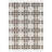 Crimson High-Low Plaid Tasseled Area Rug-373977487