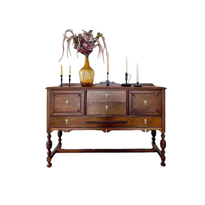 Exquisite French Retro Accent Cabinet 55.1'' Sideboard