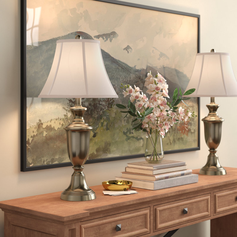 Rowan Metal Table Lamp, Antique Brass