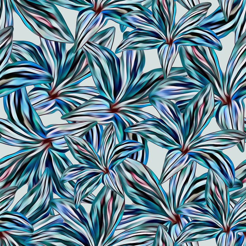 Abstract Tile, 2.08' W x 10.42' L