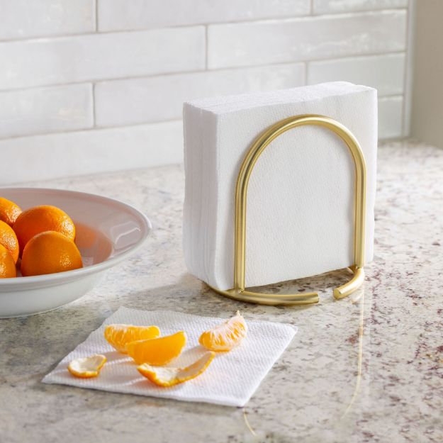 Porte-serviettes autoportant, Classic Gold