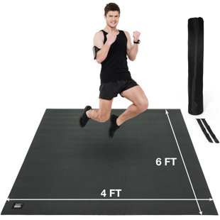 Très grands tapis d'exercice antidérapants WF