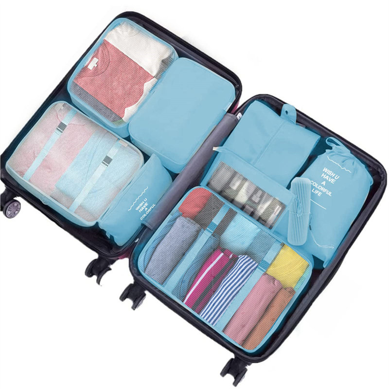 Rebrilliant Fabric Storage Bag, Blue
