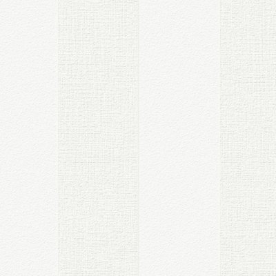 Superfresco Paintable Stripe White Textured Wallpaper