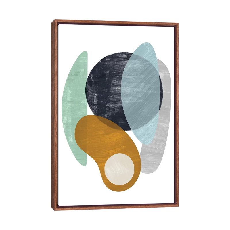 «Naturess I» par Grace Popp - impression d'art graphique, Pas de tapis, H 60 po x l 40po x P 1,5 po
