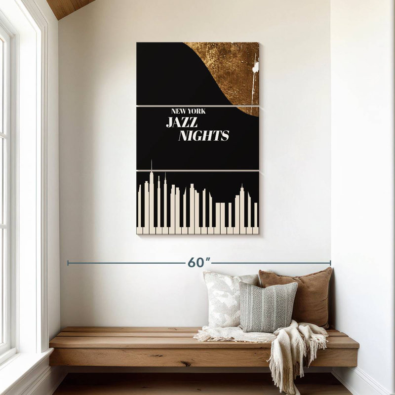 Abarca Jazz Nights, H 45 po x l 28 po