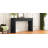 TREXM Entryway Table with Fluted Design, Modern Console Table with Storage, Oval Top and 2 Drawers-169745067