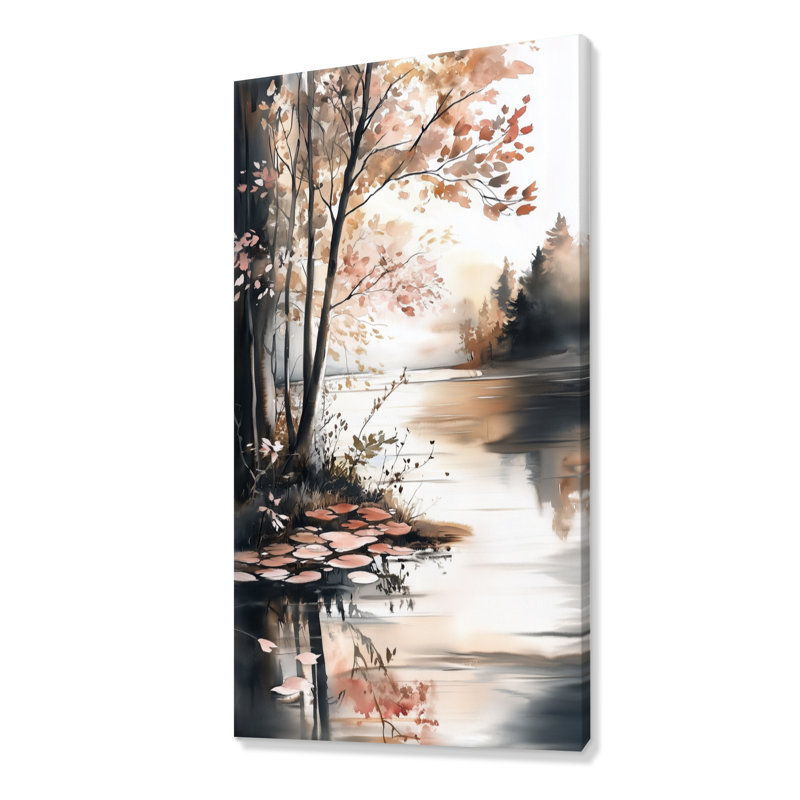 Impression sur toile, art mural, H 60 po x l 28 po, Toile tendue