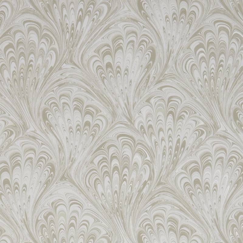 Botanica 10.05m x 52cm Metallic Wallpaper Roll, Taupe/Gilver