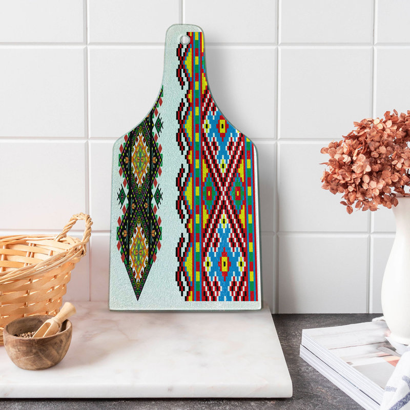 Multicolore planche à découper Ambesonne