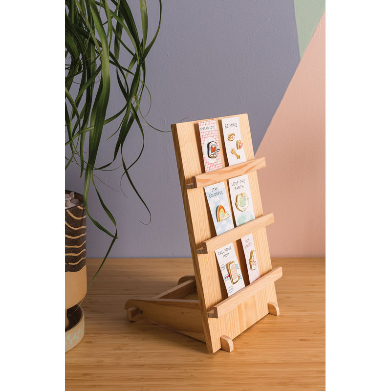 Kast 13.38'' H x 8.3'' W Wood Display Stand