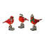 Cozy Christmas Cardinals Set Of 3