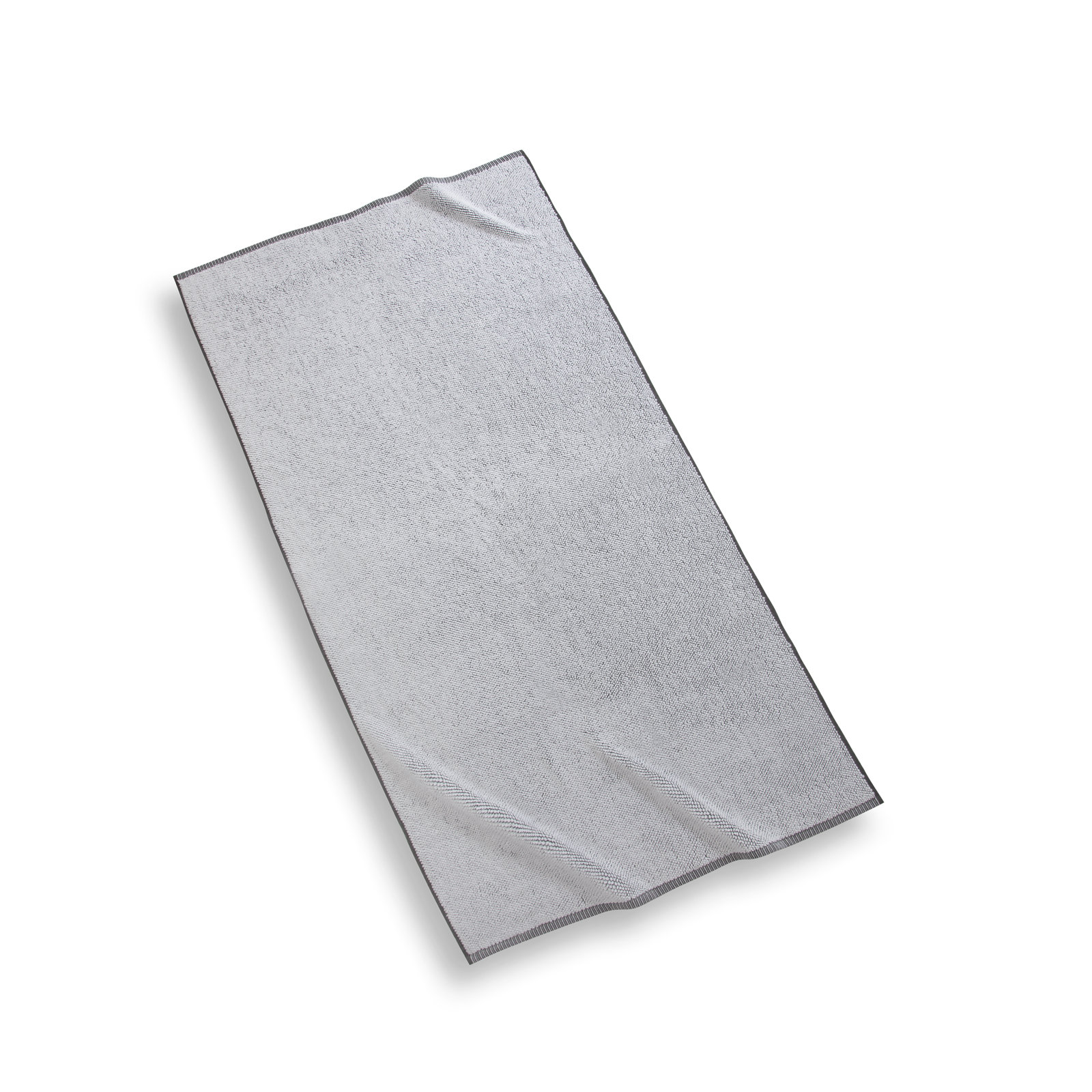 Rust Turkish Cotton Hand Towel, Gray